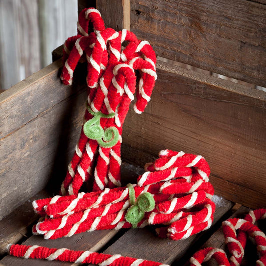 Vintage-Style Chenille Candy Cane Bundle