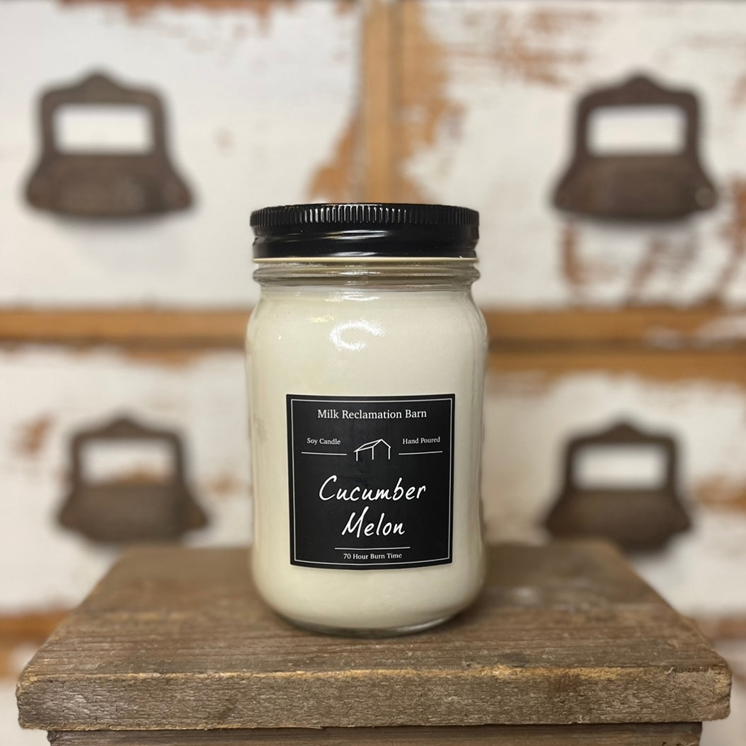 Cucumber Melon | Mason Jar Candle