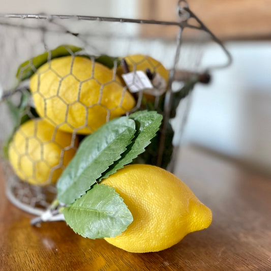 Lemon with Leaf