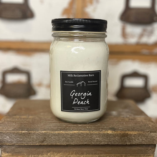 Georgia Peach | Mason Jar Candle