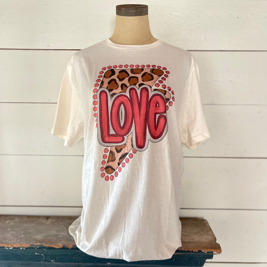 Lightning Bolt Love Tee