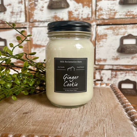 Ginger Cookie | Mason Jar Candle